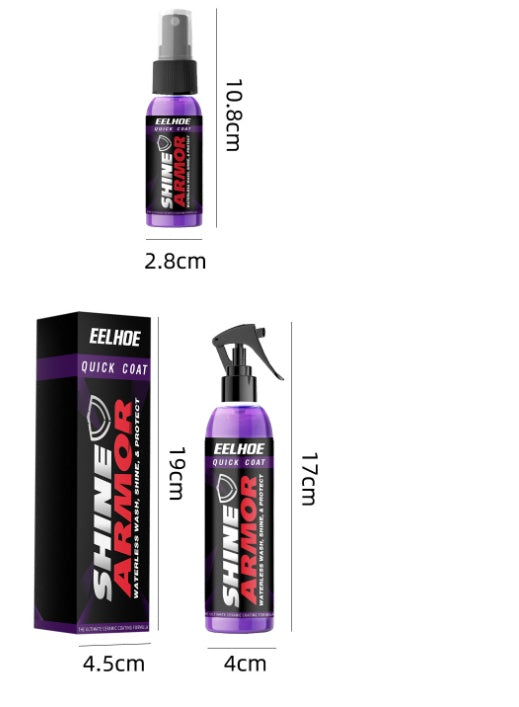 Hand Spray Wax Microplated Crystal Car Coating Agent Spray Purple Coating Spray - IceAndFire