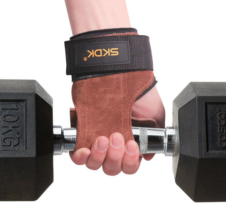 SKDK Hand Grips Gymnastics Gloves Grips Anti-Skid Gym Fitness Gloves Weight Lifting - IceAndFire